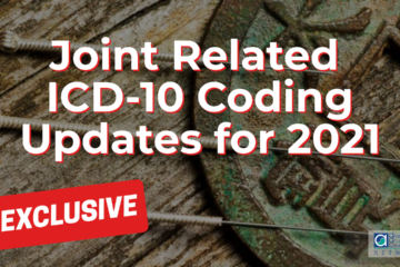 Joint Related ICD-10 Coding Updates for 2021