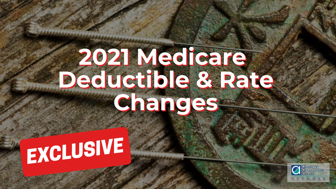 Billing and Coding 2021 Medicare Deductible & Rate Changes AAC Info