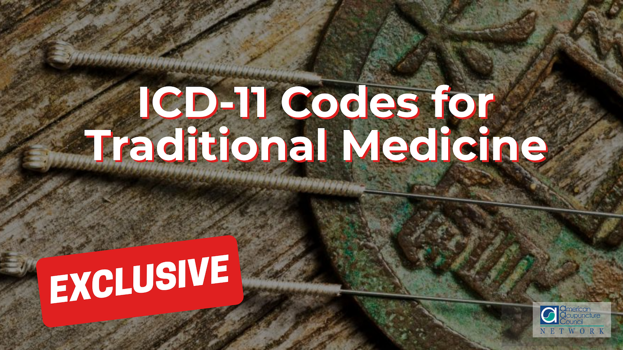 Billing and Coding ICD11 Codes for Traditional Medicine AAC Info