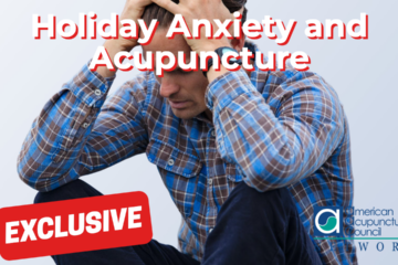 Holiday Anxiety and Acupuncture Therapy