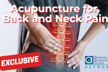 Acupuncture and Back and Neck Pain