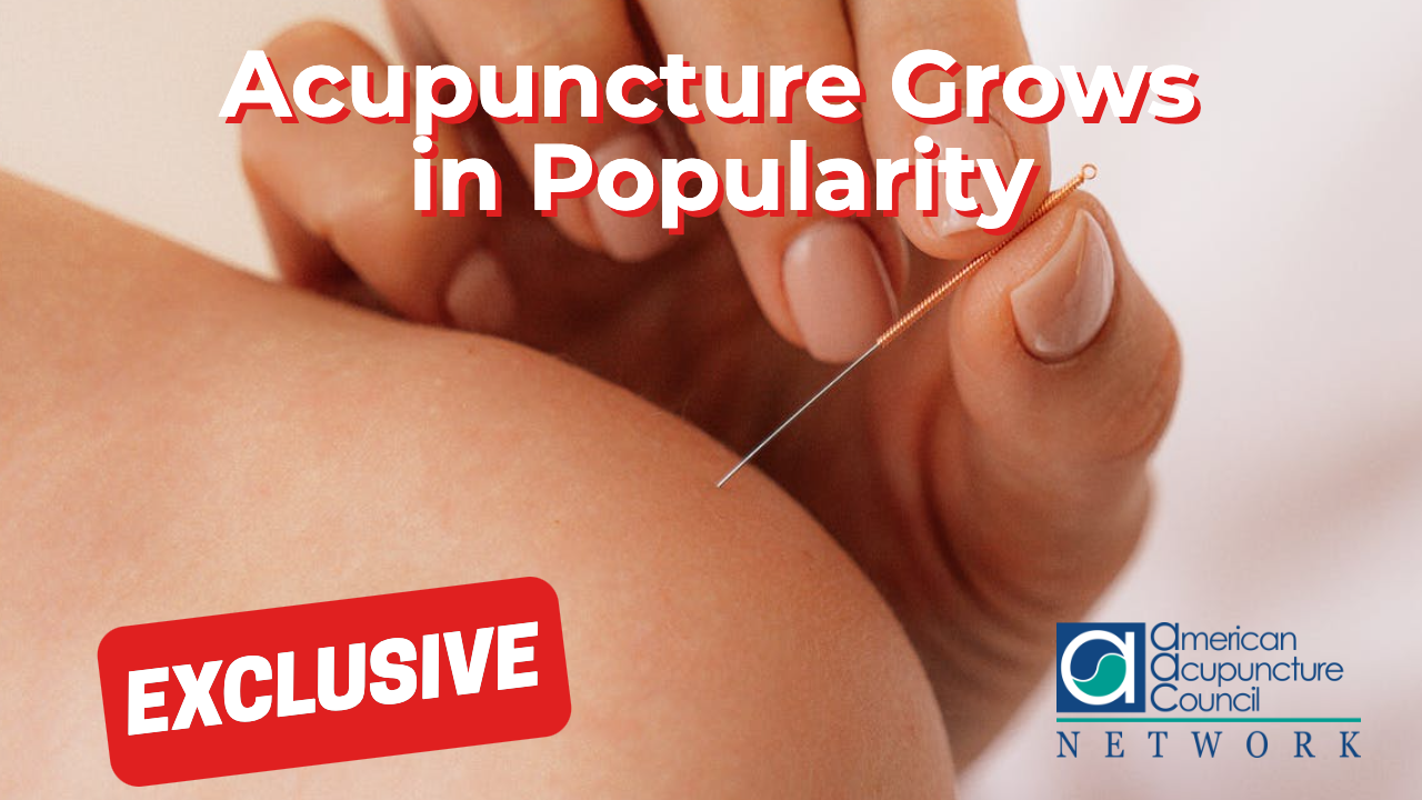 Acupuncture Grows in Popularity