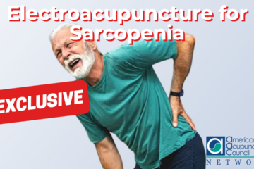 Electroacupuncture for Sarcopenia