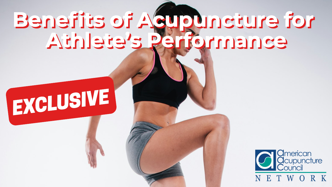 Benefits of Acupuncture for Athlete’s Performance