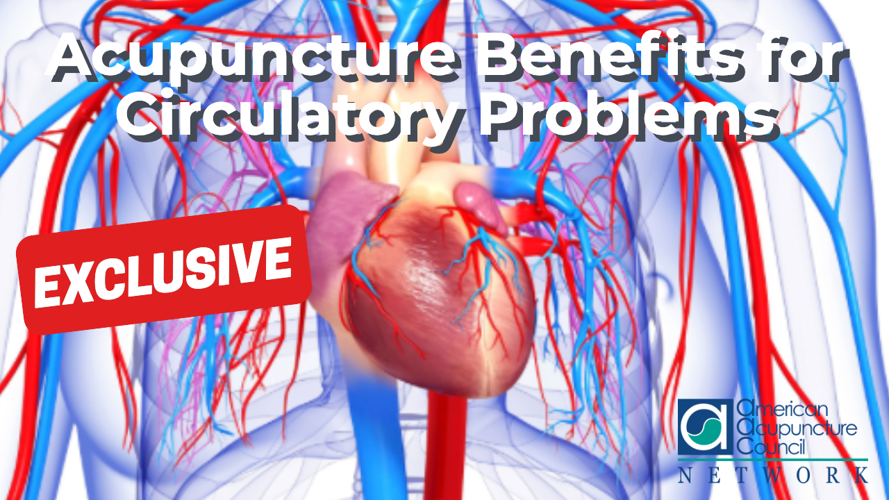 Acupuncture Benefits for Circulatory Problems