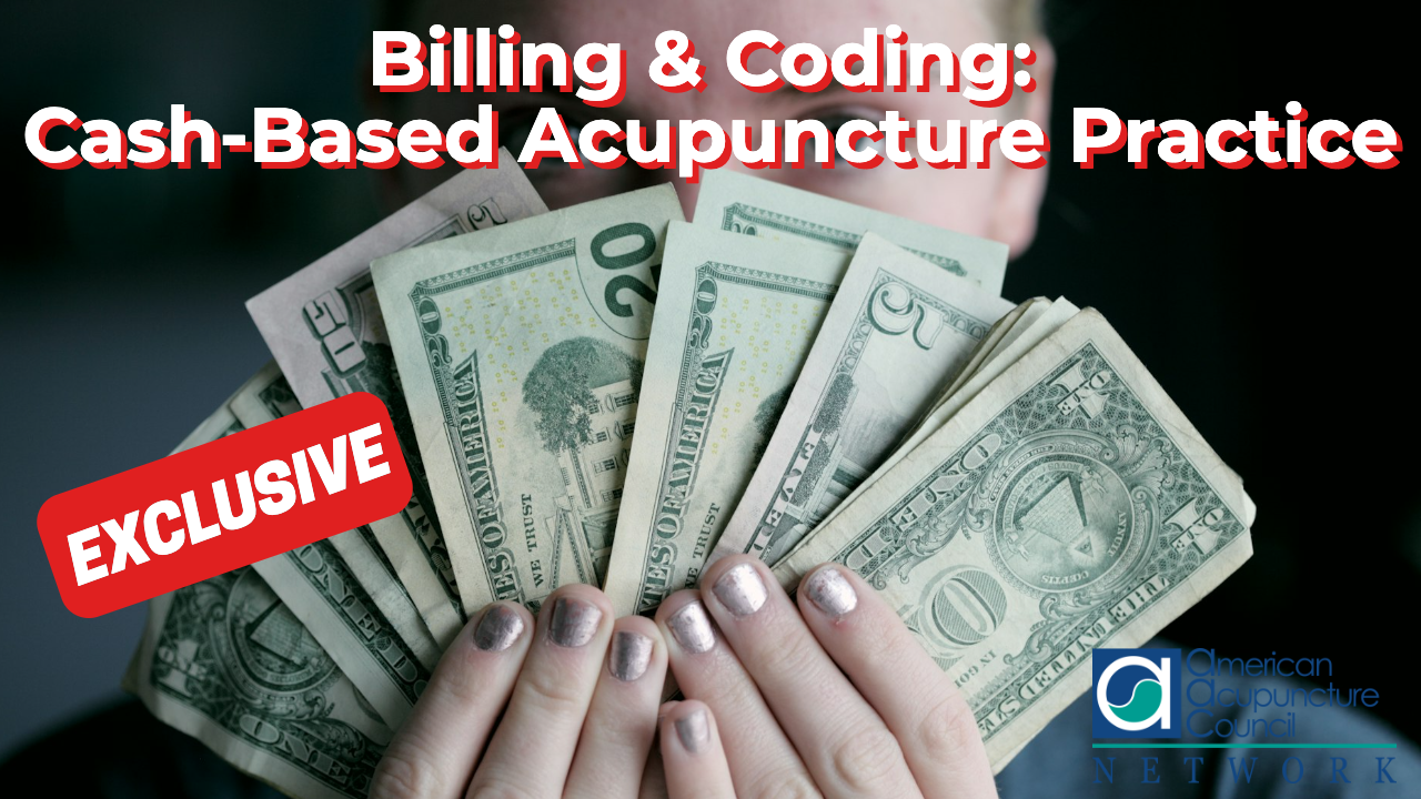 Cash-Based Acupuncture Practice