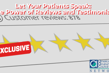 Let Your Patients Speak: The Power of Reviews and Testimonials