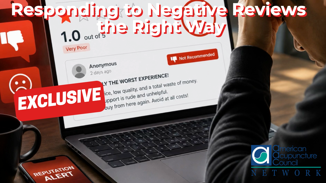 Responding to Negative Reviews the Right Way